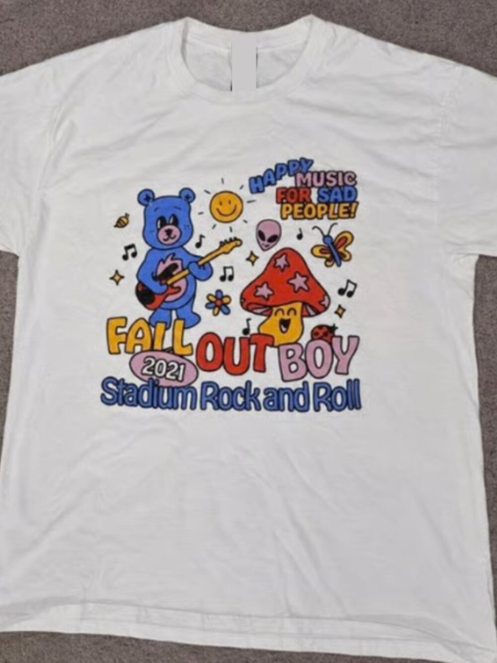 Fall Out Boy Band Graphic T-Shirt